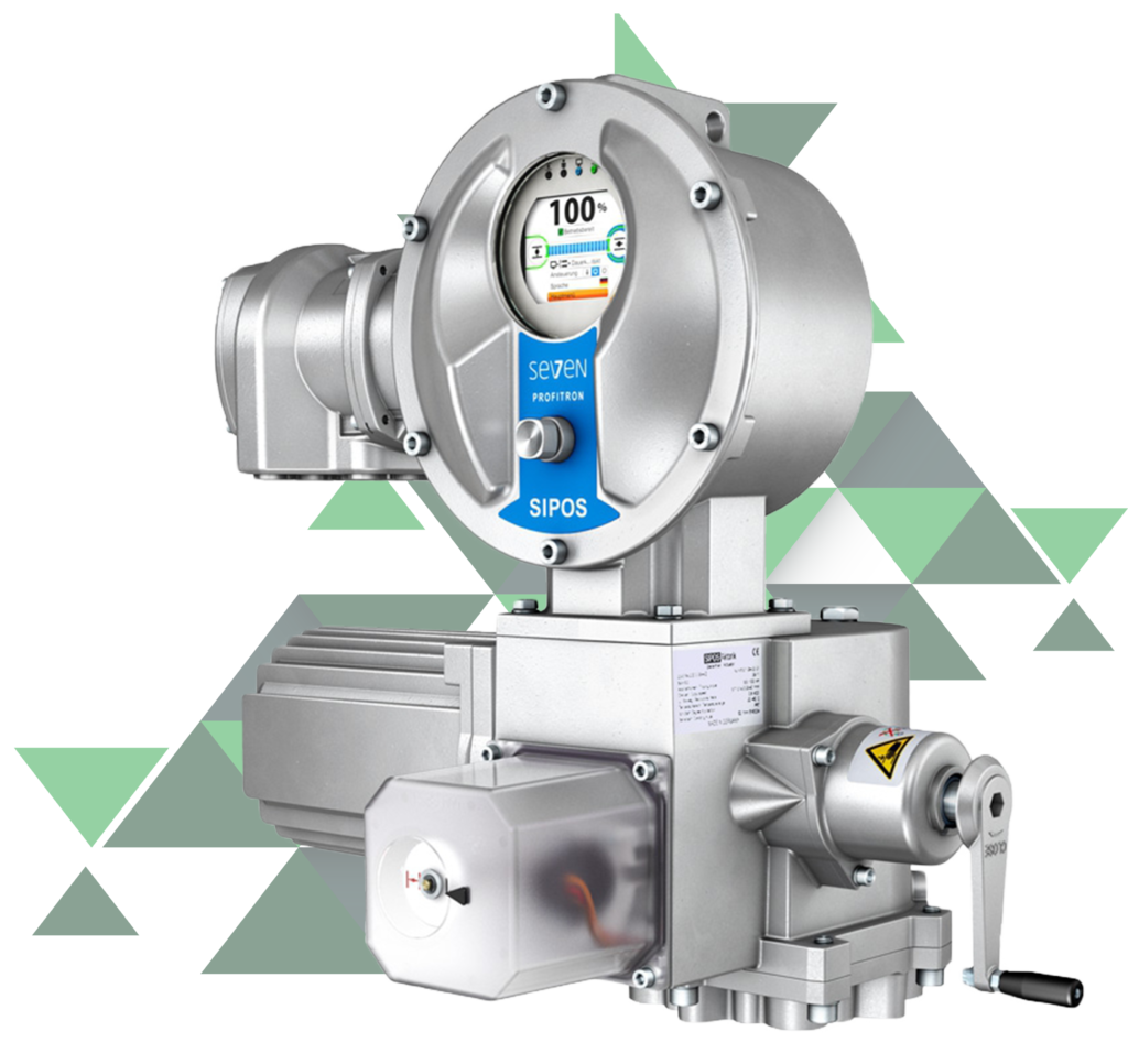 Sipos electric valve actuator